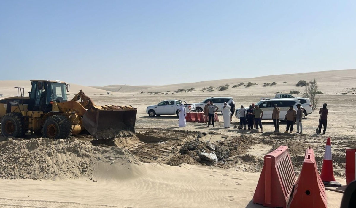 Ministry Takes Prompt Action to Secure Sinkhole in Sealine Region